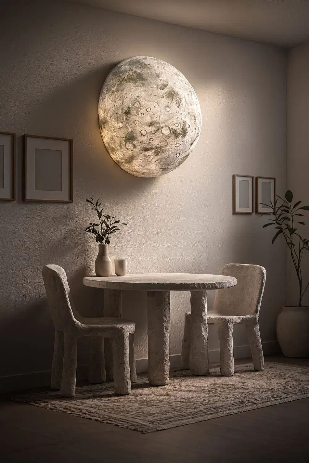 دیوارکوب ماه سه بعدی رئال|لوستر و چراغ آویز|تهران, تجریش|دیوار