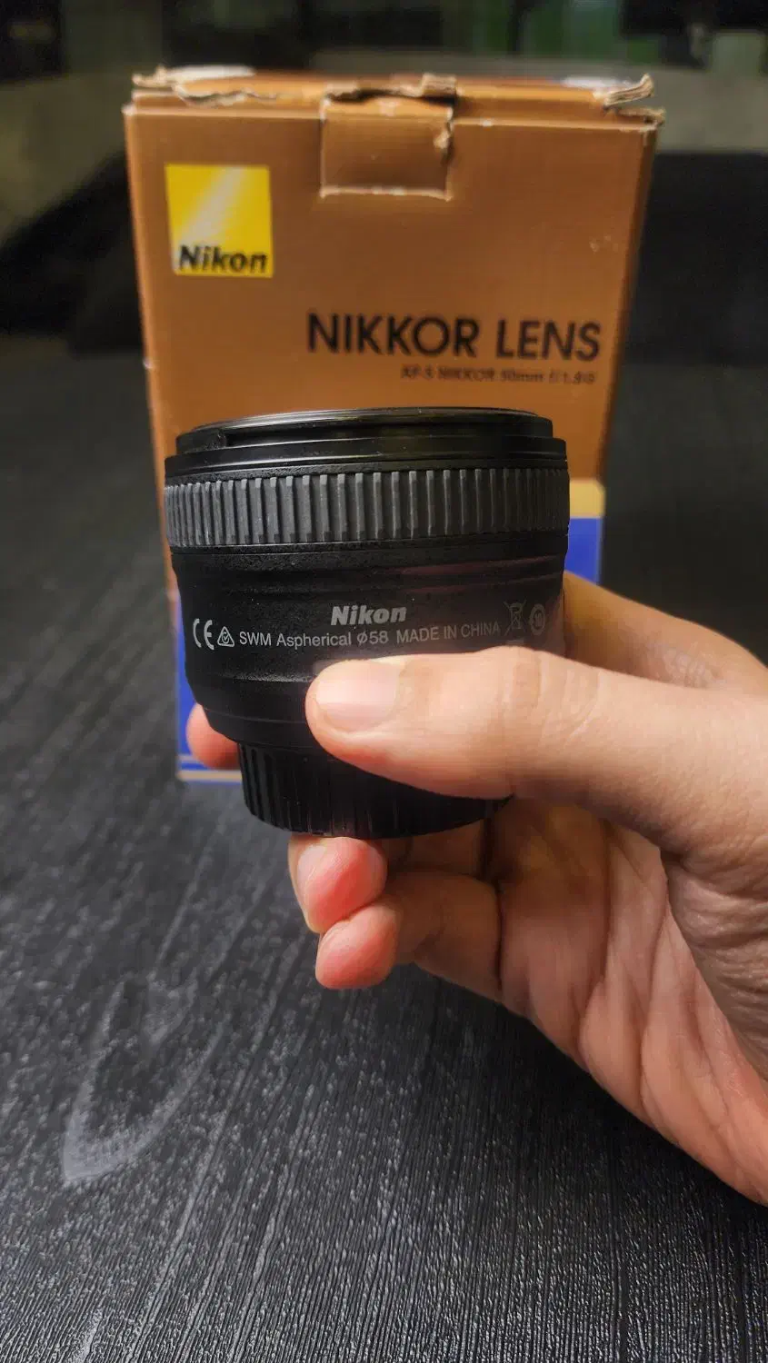 لنز نیکون Nikoor 50mm F1.8 G|دوربین عکاسی و فیلمبرداری|تهران, فردوسی|دیوار