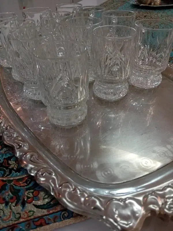 استکان کریستال|ظروف سرو و پذیرایی|مشهد, کوشش|دیوار