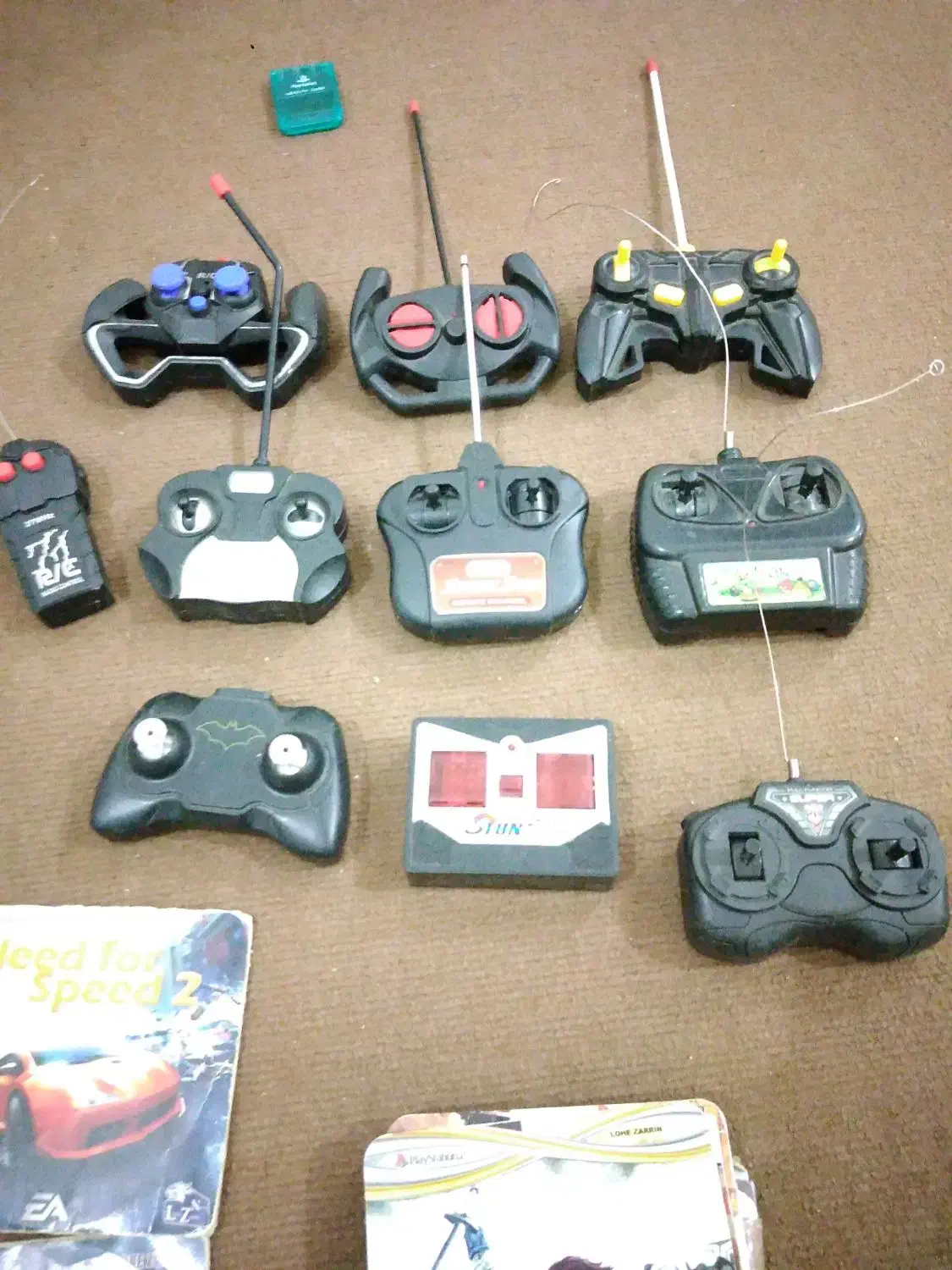 نوار بازی پلی 1 و 2 و کنترل ماشین...|کنسول، بازی ویدئویی و آنلاین|سنندج, |دیوار