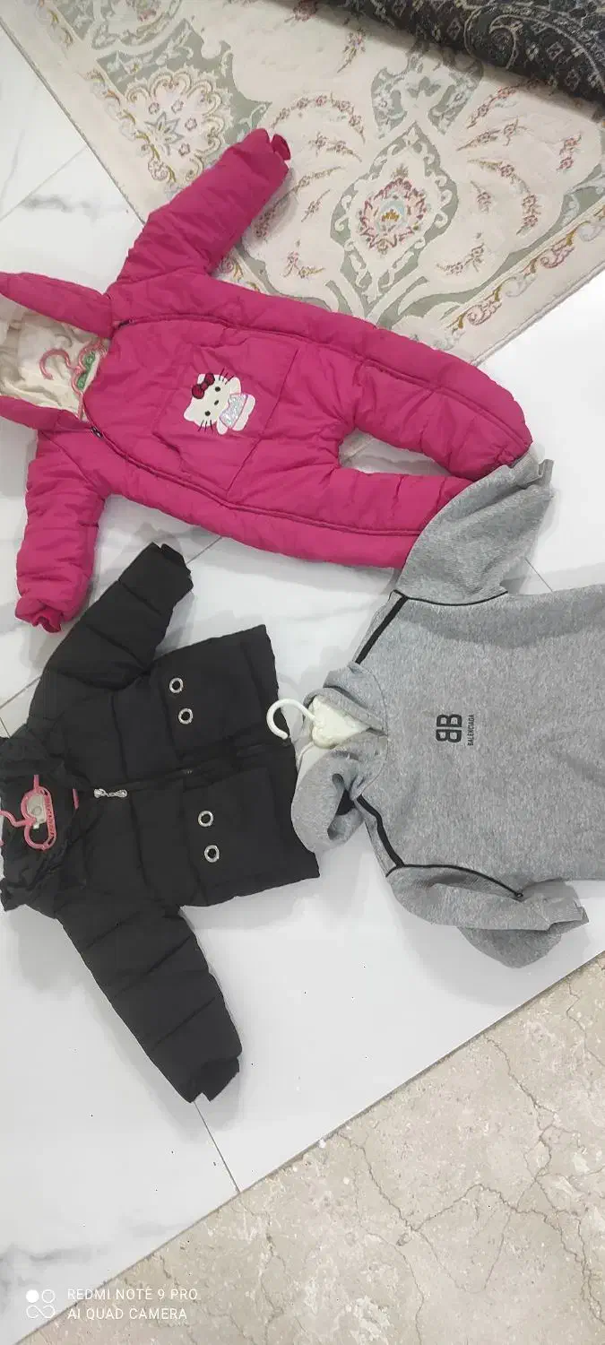 کاپشن و هودی سایز 2تا3سال|کفش و لباس بچه|کوهدشت, |دیوار