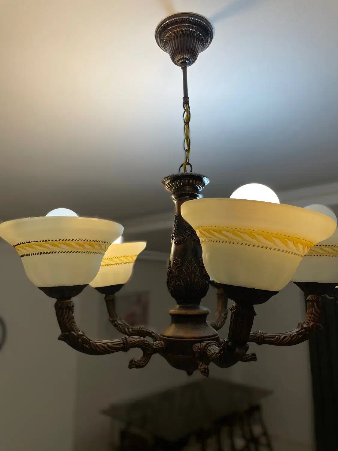 لوستر|لوستر و چراغ آویز|آمل, |دیوار