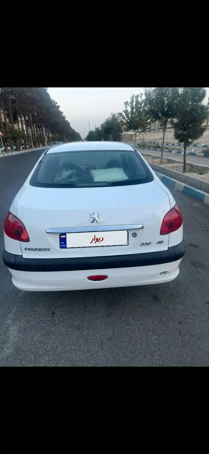 پژو ۲۰۶sd v8/مدل ۱۳۹۵|خودرو سواری و وانت|تهران, یوسفآباد|دیوار