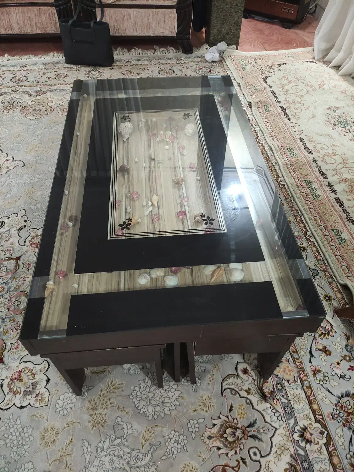 میز پذیرایی|مبلمان خانگی و میز عسلی|همدان, |دیوار