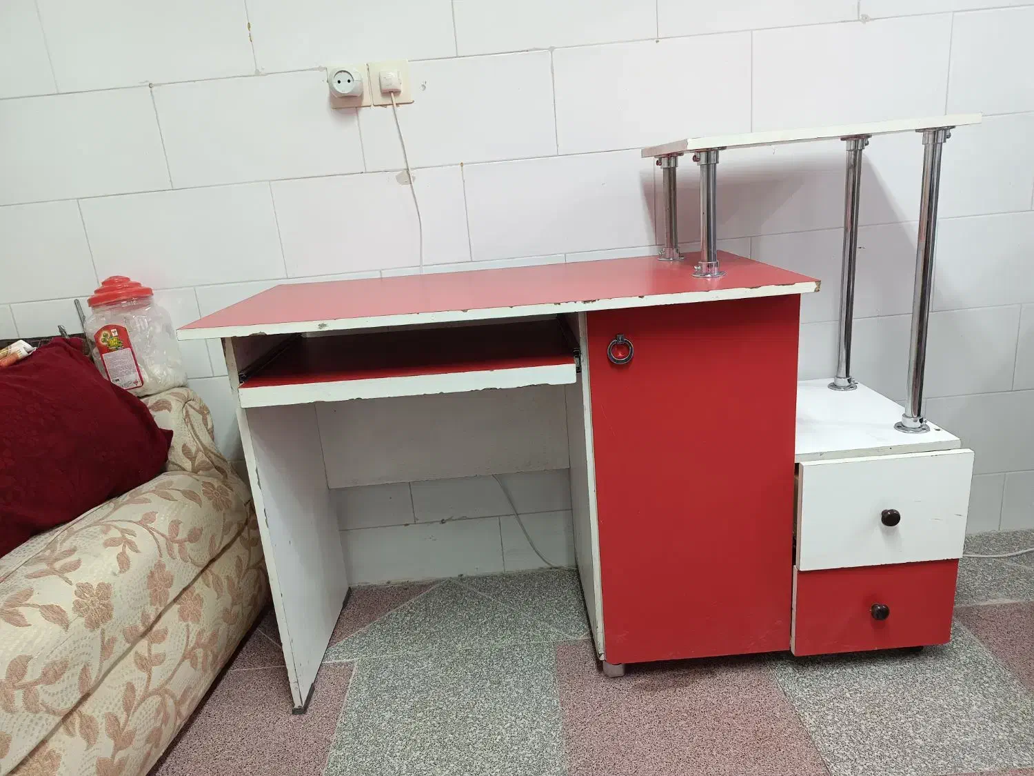 میز کامپیوتر|میز تحریر و کامپیوتر|مهریز, |دیوار