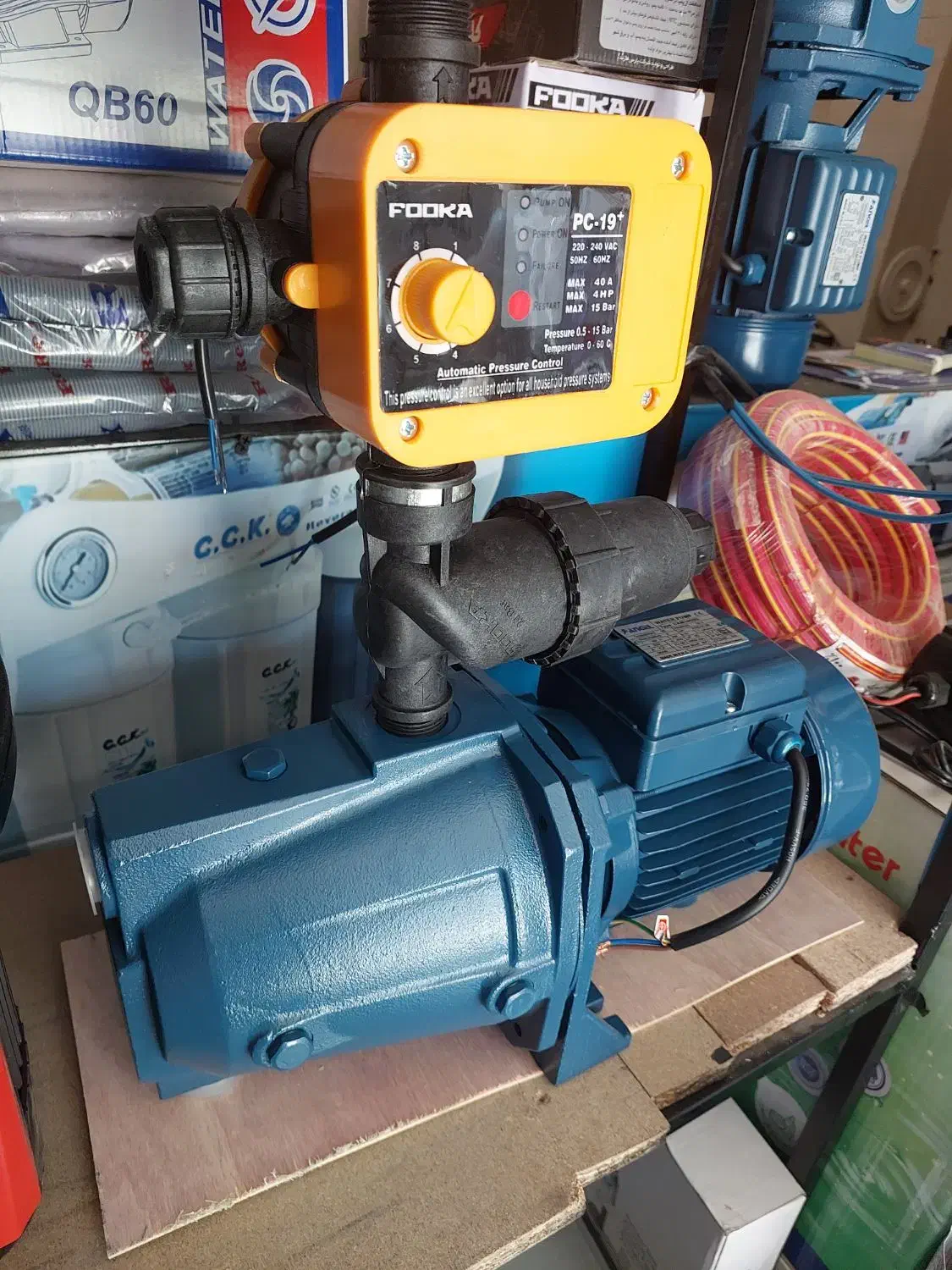 پمپ اب یک اسب جتی کارو ss استیل|مصالح و تجهیزات ساختمان|مشهد, شاهد (شهرک غرب)|دیوار