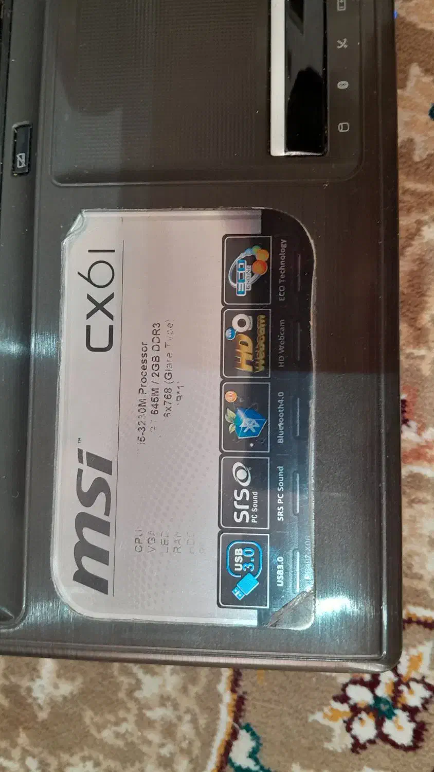 لپ تاپ MSI Core i5|رایانه همراه|تهران, نیروی هوایی (پیروزی)|دیوار