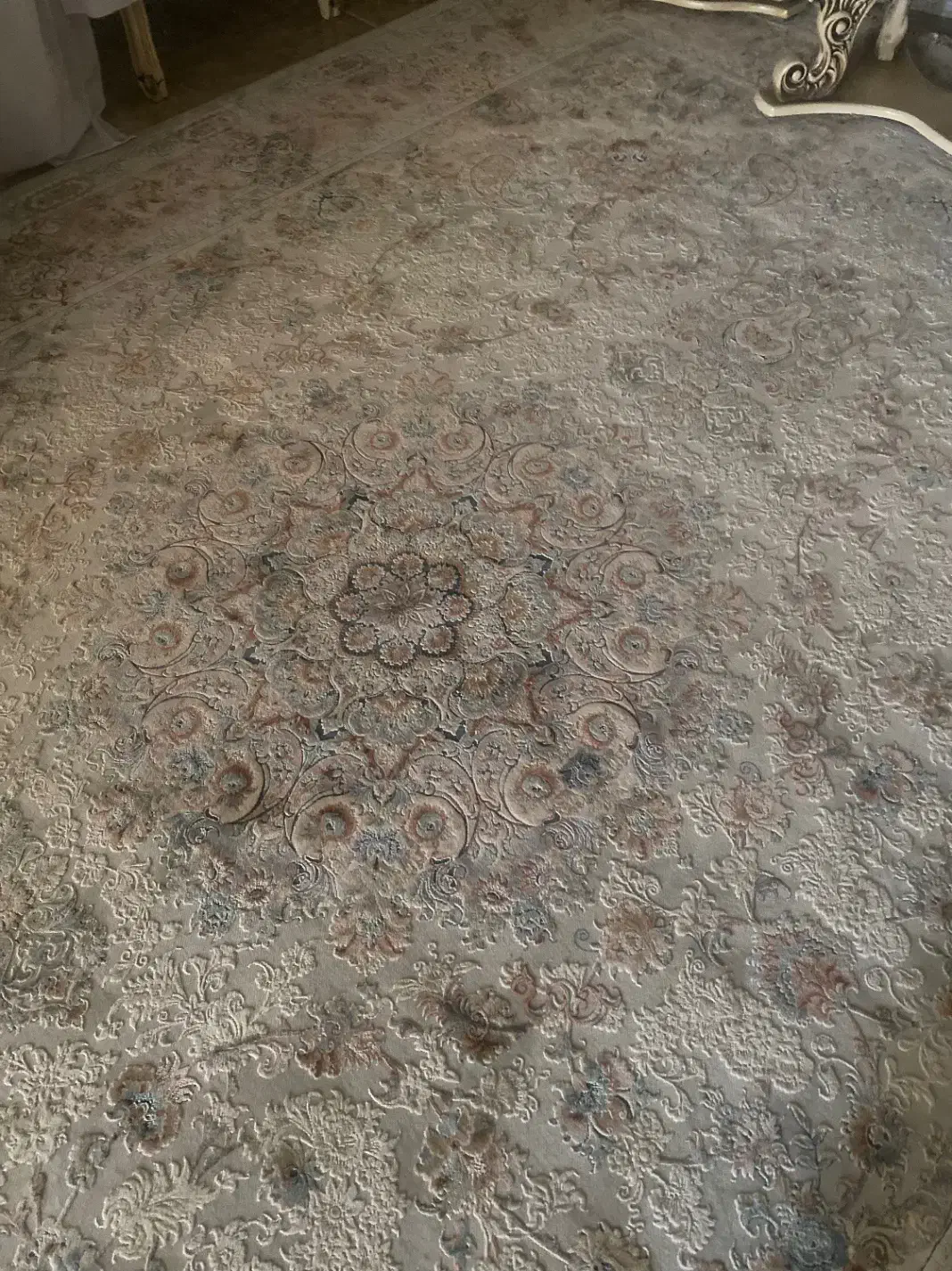 دوعدد فرش توسی مخمل سه بعدی ابریشمی|فرش|ساری, |دیوار