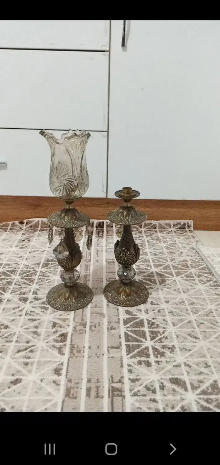 شمعدان برنز|صنایع دستی و سایر لوازم تزئینی|فردیس, نگارستان|دیوار