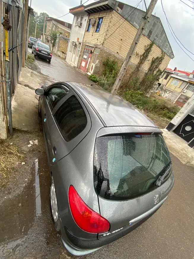 ۲۰۶ مدل ۸۵ بی رنگ بی ضربه|خودرو سواری و وانت|رشت, جماران|دیوار