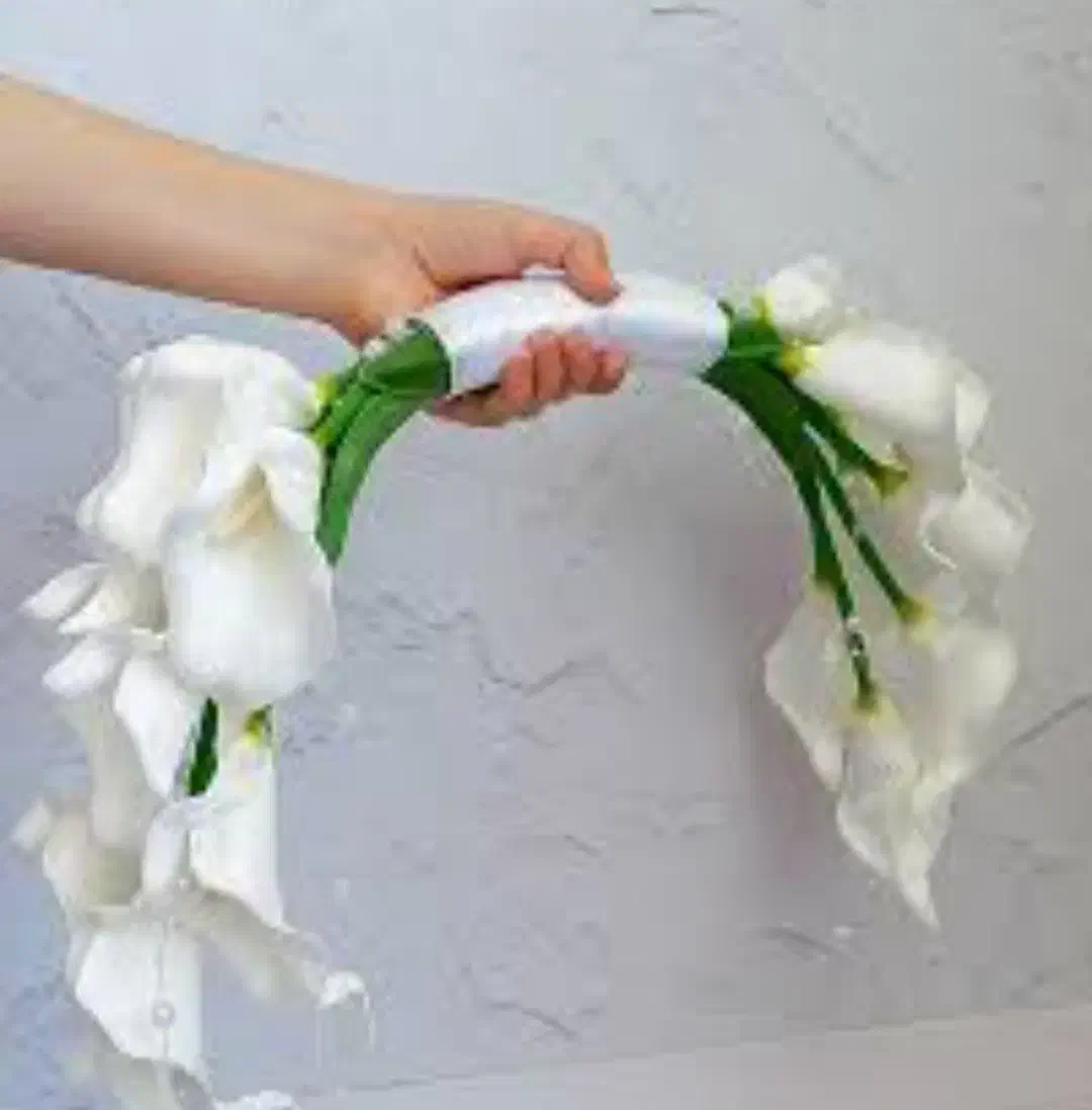 دسته گل عروسی لمسی|گل مصنوعی|قم, بنیاد|دیوار