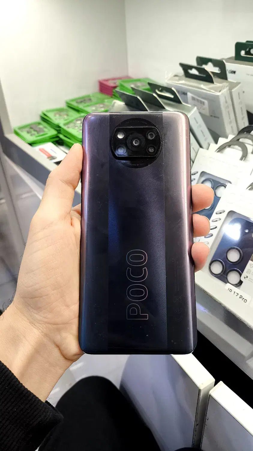 Poco X3 Pro (256/8) مشکی|موبایل|اهواز, منازل کارون|دیوار