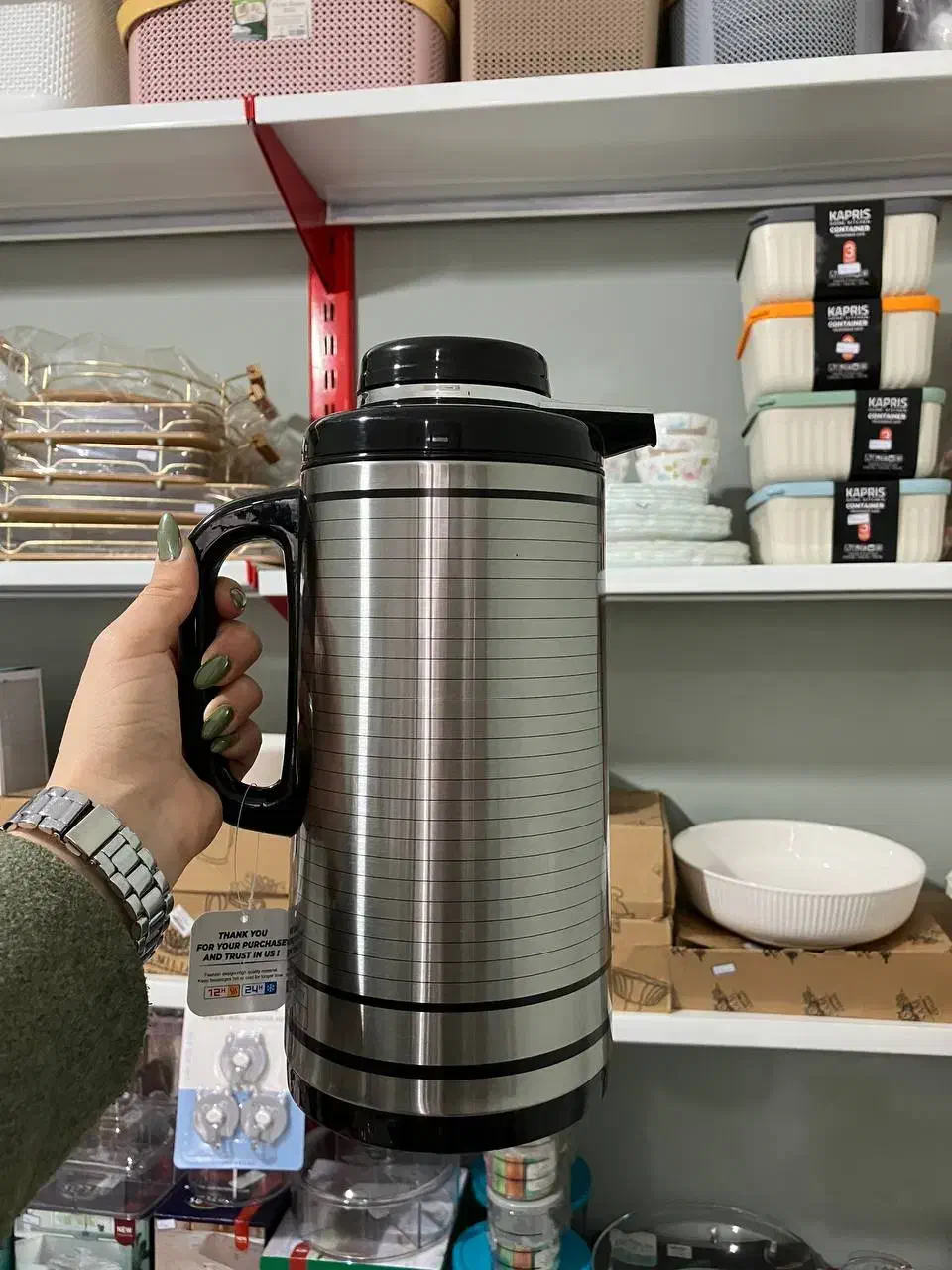 فلاسک استیل و مسافرتی|قوری، کتری، قهوهساز دستی|گنبد کاووس, |دیوار