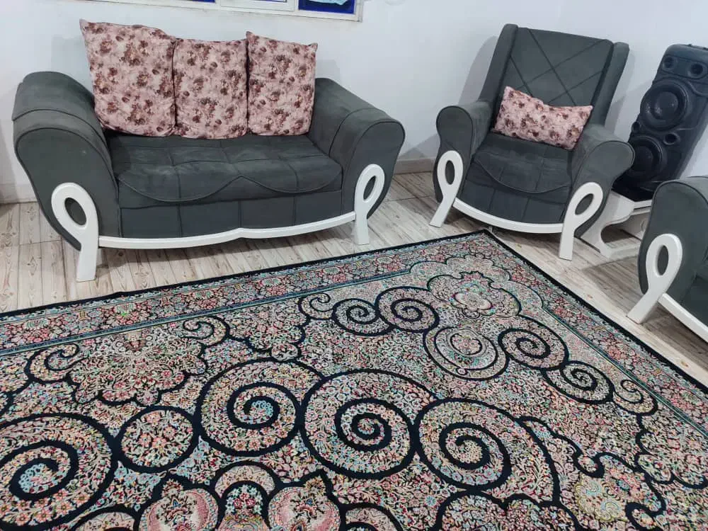 مبلمان سالم ۷ نفره خاکستری|مبلمان خانگی و میز عسلی|اهواز, کوی بشارت|دیوار
