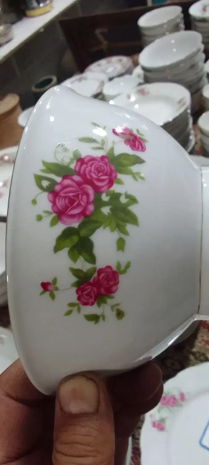 کاسه چینی ابگوش خوری|ظروف سرو و پذیرایی|گاریزات, |دیوار