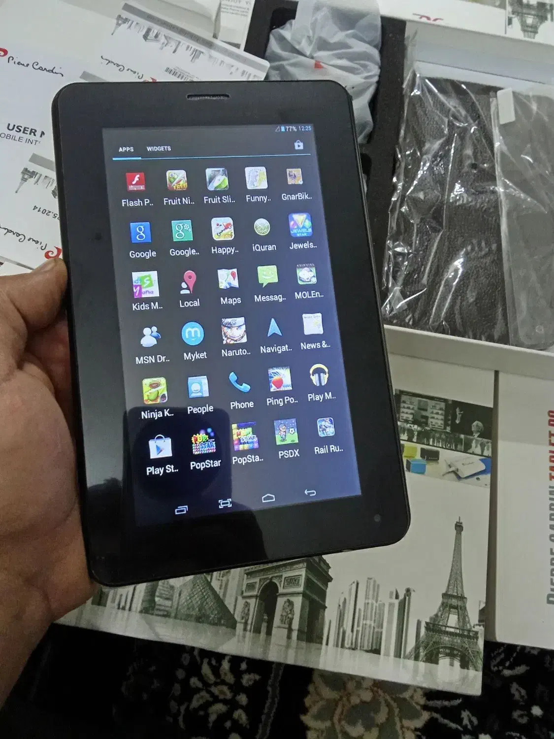 تبلت سیم کارت خور آکبند پلمپ به قیمت کارخانه مفت|تبلت|مشهد, هفده شهریور|دیوار