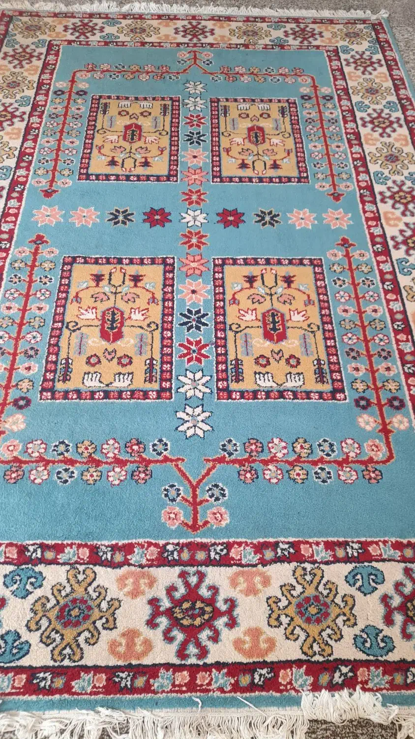 فرش ساوین مدل قشقایی|فرش|یاسوج, |دیوار