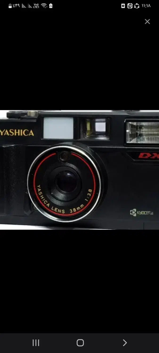 دوربین یاشیکا اصل ژاپن|دوربین عکاسی و فیلم‌برداری|قم, انصار‌الحسین|دیوار