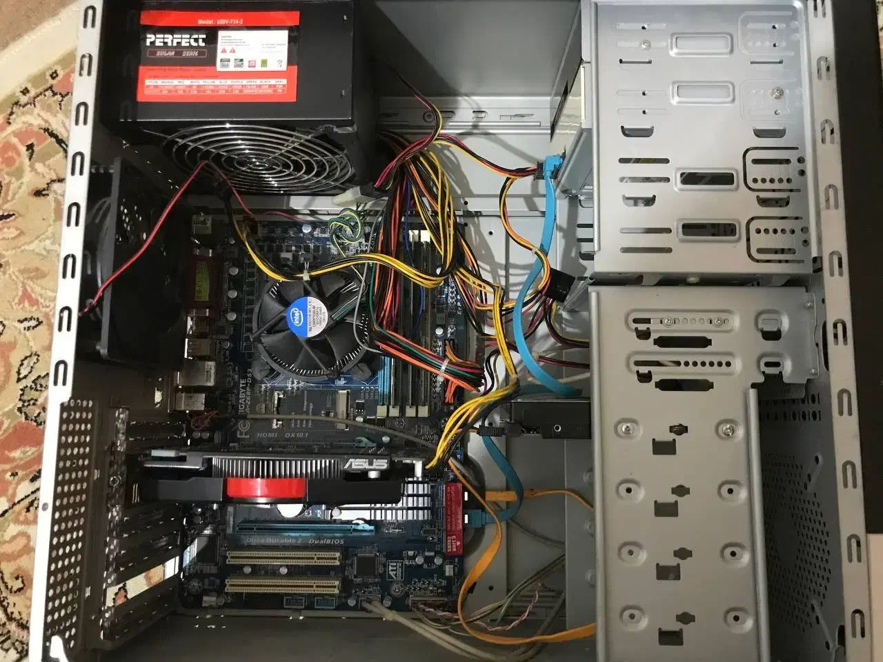 کیس کامپیوتر core i5 رم 16 گرافیک 1gb GeForce|رایانه رومیزی|لاهیجان, گلستان|دیوار