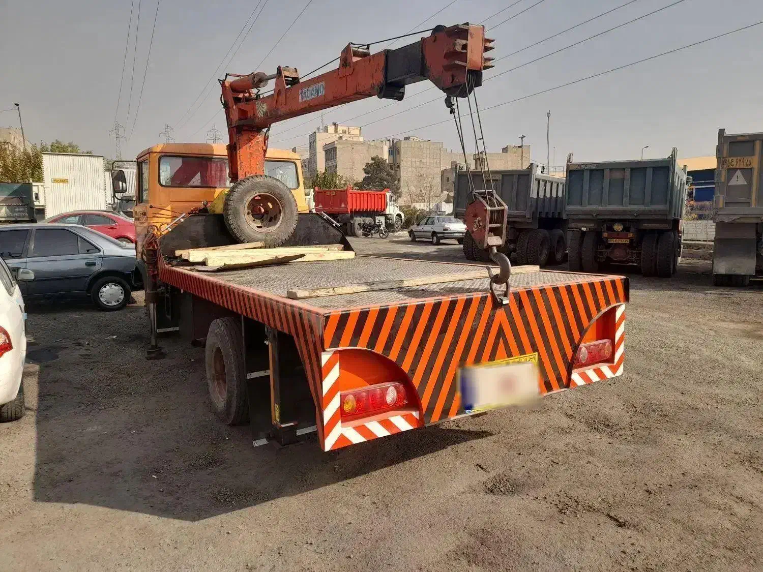 جرثقیل خاور۶۰۸|خودرو سنگین|تهران, اتحاد|دیوار