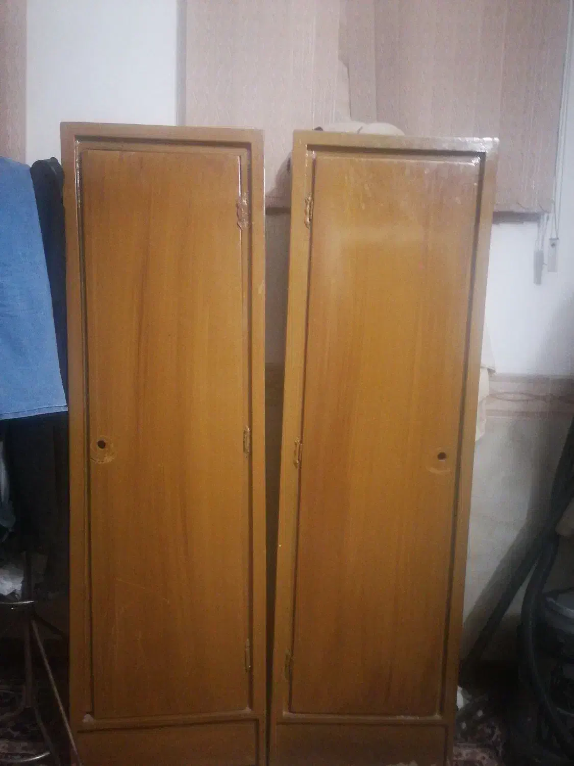 کمد چوبی ساده|جاکفشی، کمد، دراور|یزد, |دیوار