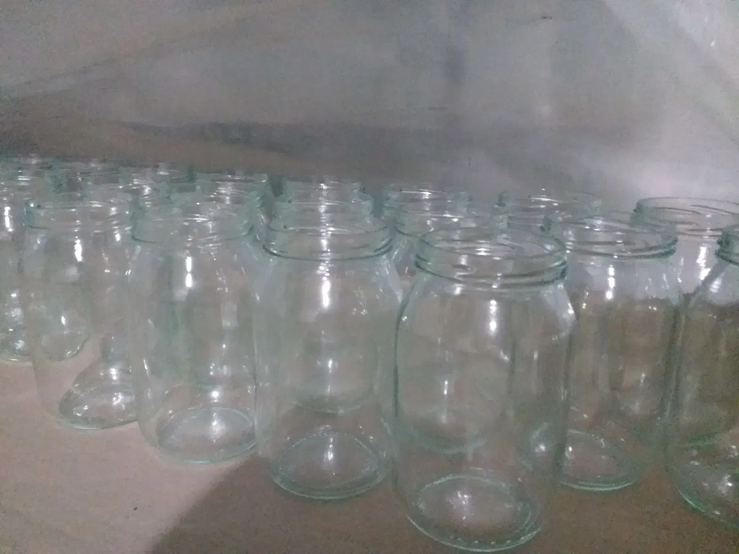 شیشه جار ودبه ربی|ظروف نگهدارنده، پلاستیکی، یکبارمصرف|گرگان, |دیوار