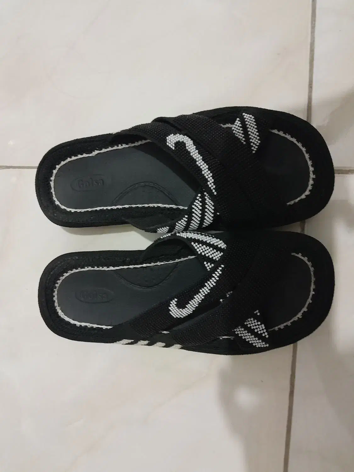 دمپایی دست بافت منجوقی سایز ۴۲ نایک|کیف، کفش، کمربند|شهرکرد, |دیوار