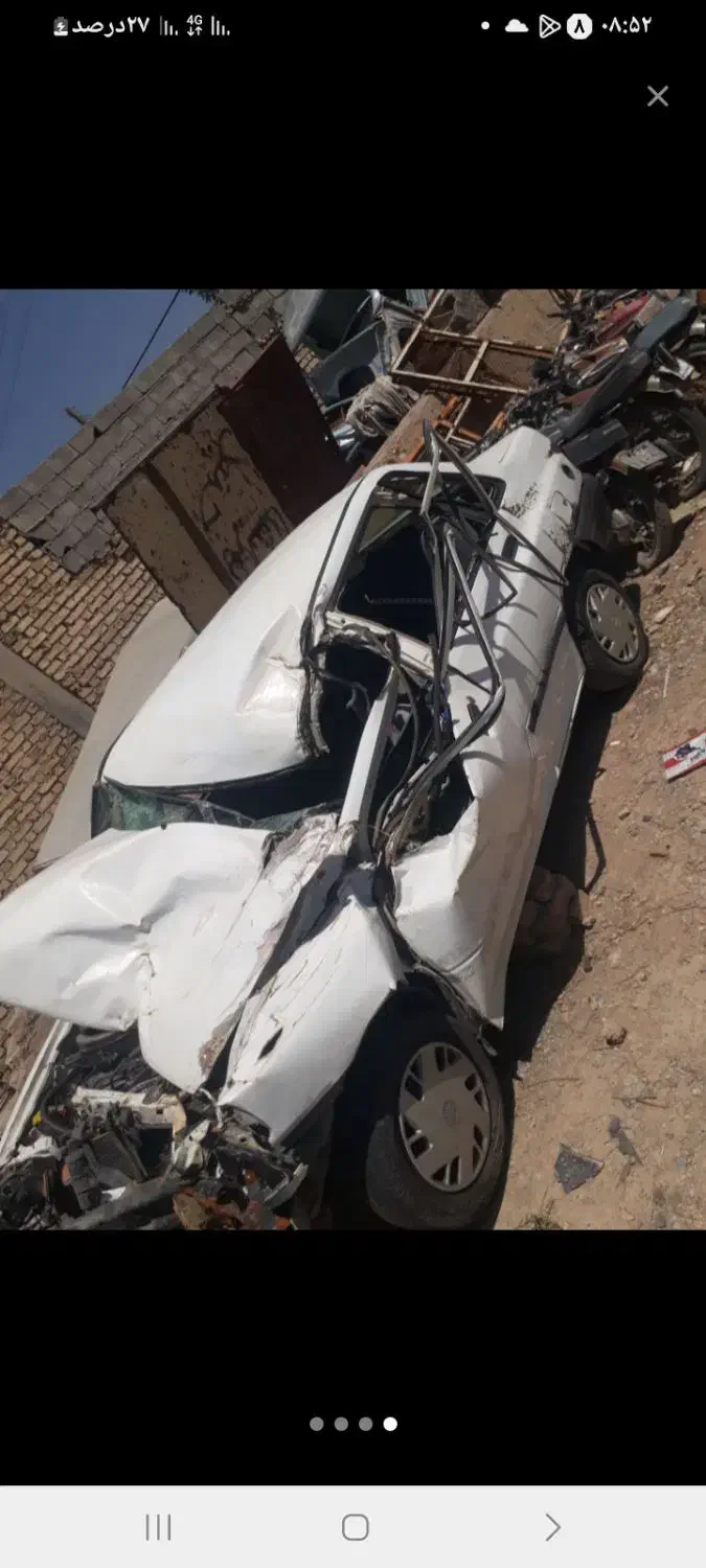 تصادفی اسقاط فرسوده اسقاطی اوراقی پراید پیکان|خدمات موتور و ماشین|داران, |دیوار