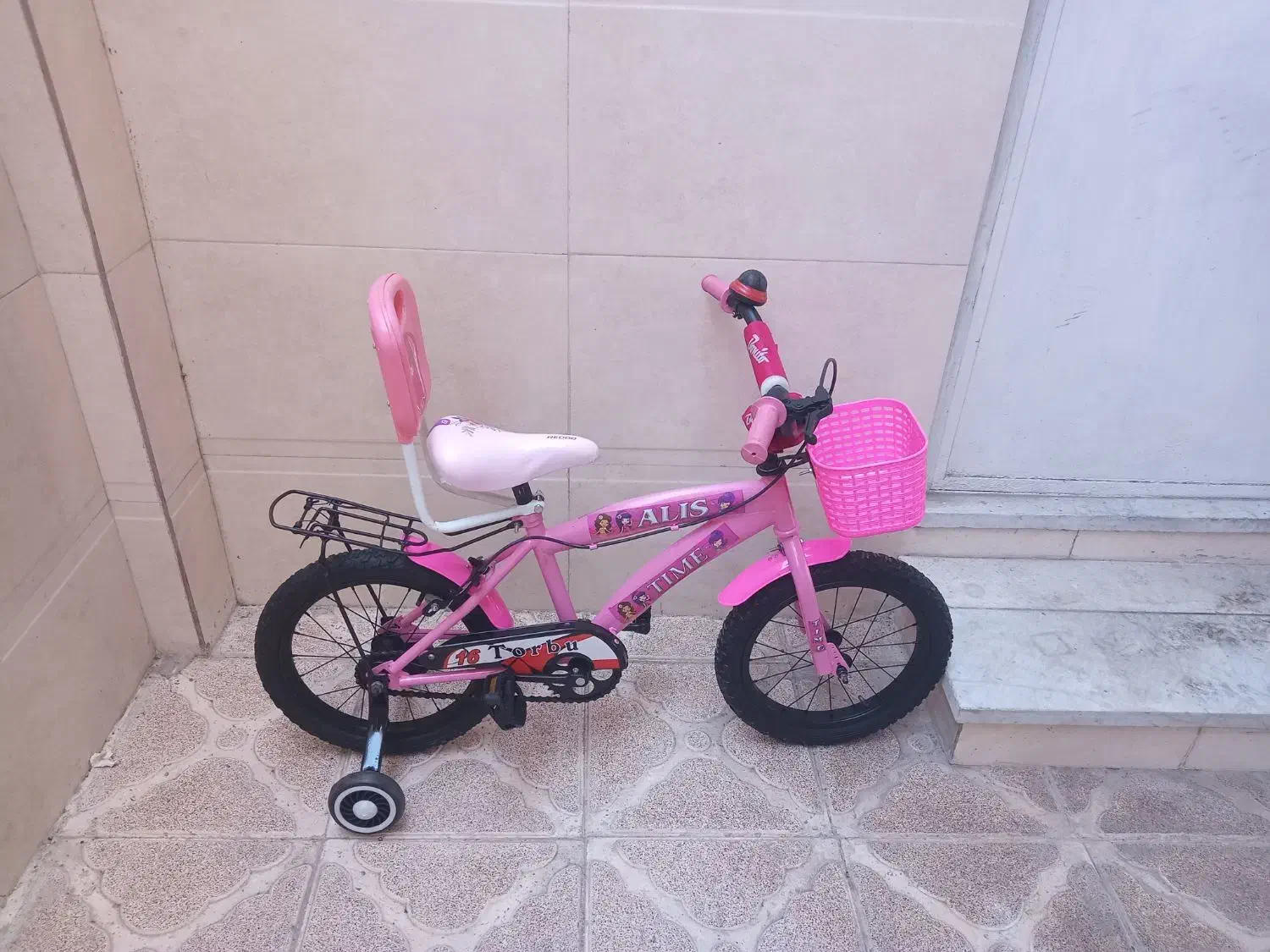 دوچرخه سایز ۱۶ مدل دخترانه پرنسسی|دوچرخه، اسکیت، اسکوتر|گرگان, |دیوار