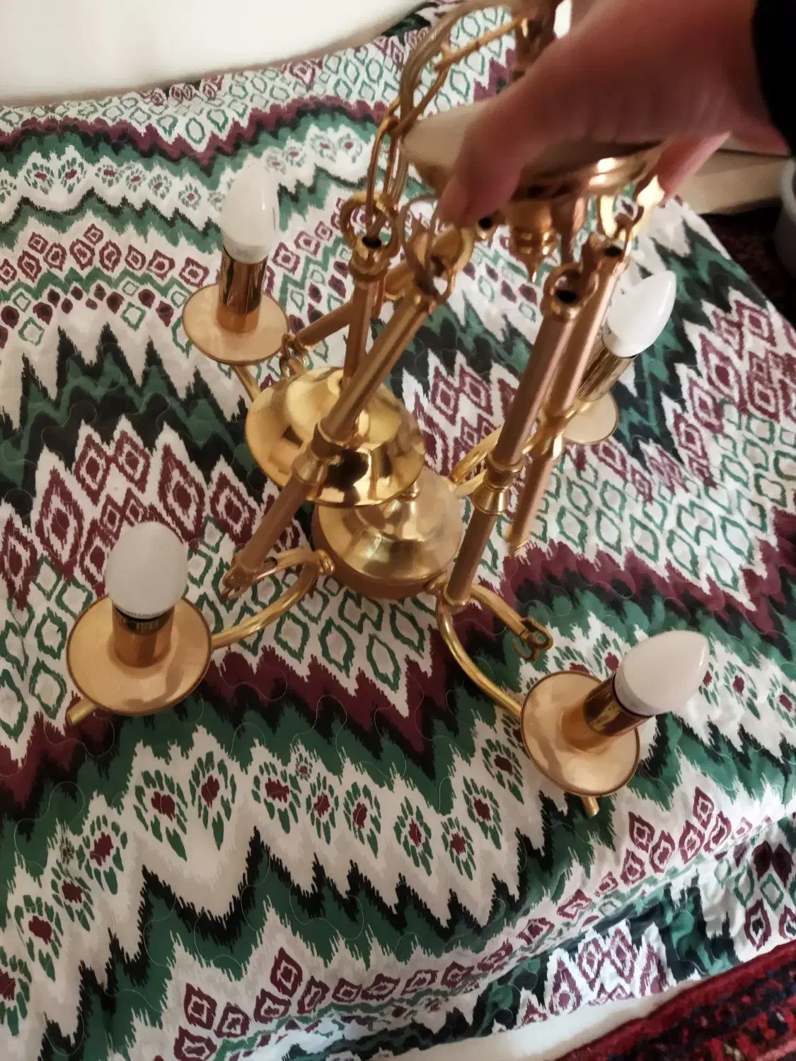 لوستر|لوستر و چراغ آویز|فردیس, قریشی|دیوار