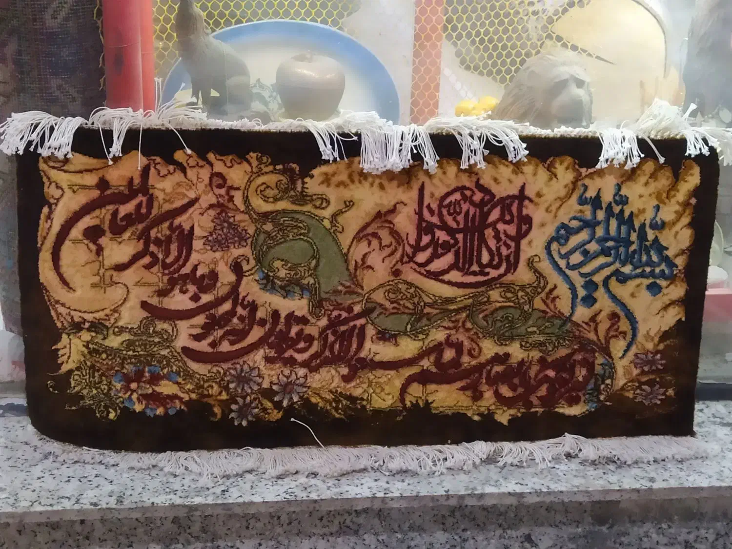 تابلو فرش وان یکاد تمام برجسته هنری|تابلو فرش|ارومیه, |دیوار