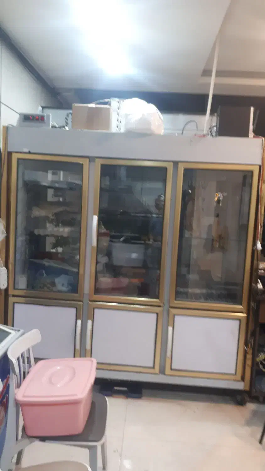 یخچال استاده ۲طرف نما۴درب|یخچال و فریزر|قزوین, |دیوار