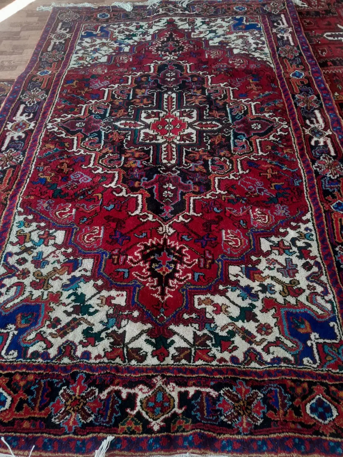 یک جفت فرش دستباف 6متری مهربان بانخ تبریز|فرش|خواجه, |دیوار