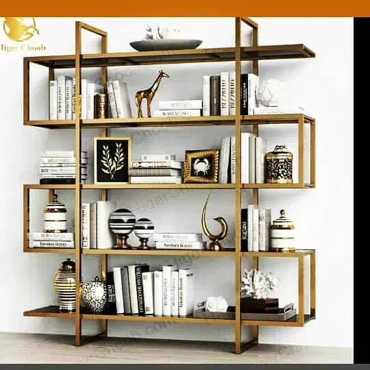 بوفه فلزی مدرن به قیمت کارگاه|بوفه، ویترین، کنسول|شیراز, زرهی|دیوار