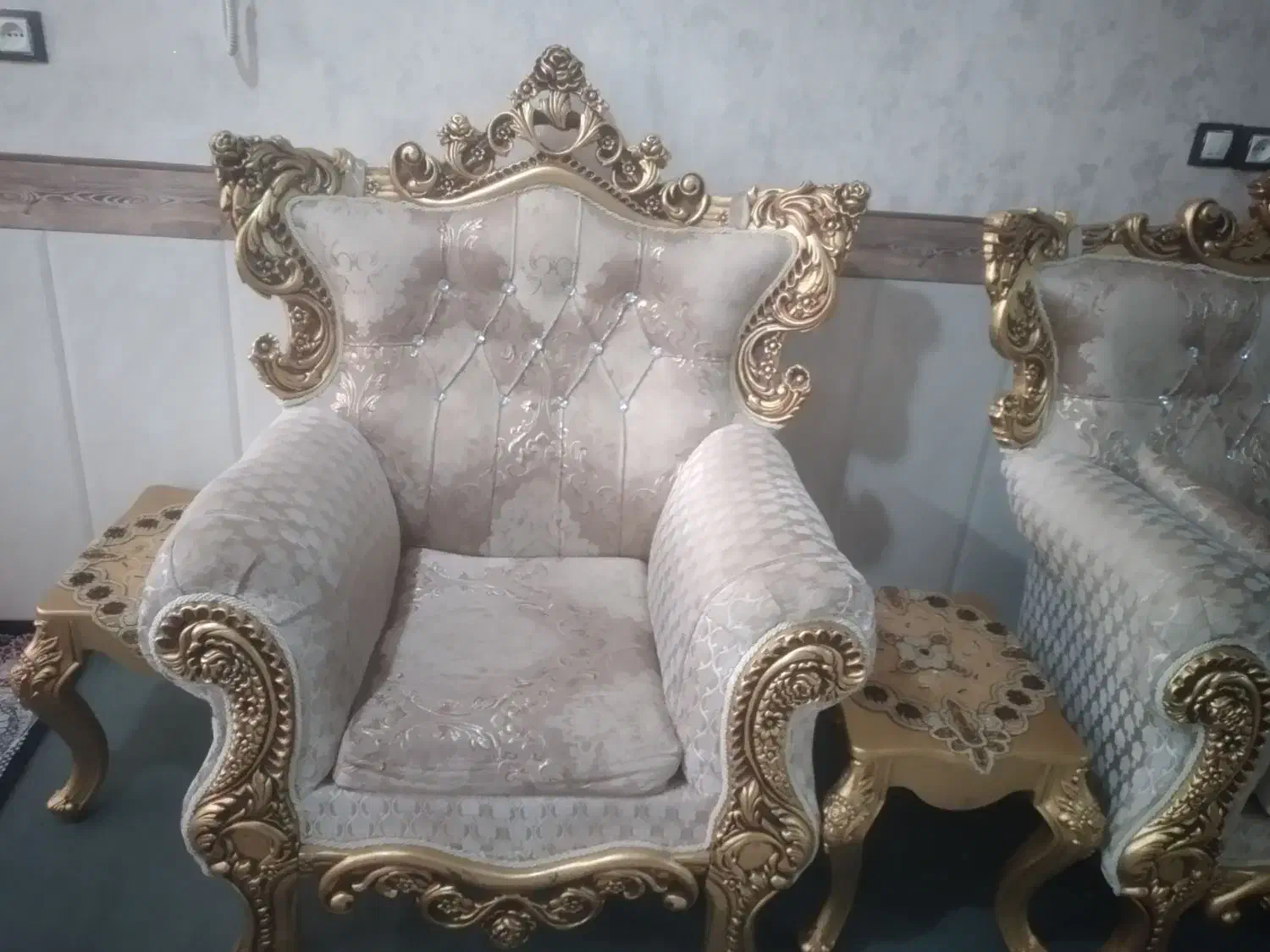 مبل ۷ نفره رزین|مبلمان خانگی و میز عسلی|تاکستان, |دیوار
