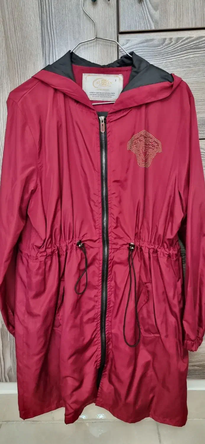 بارونی زرشکی سایز ۴۲و۴۴|لباس|زنجان, |دیوار