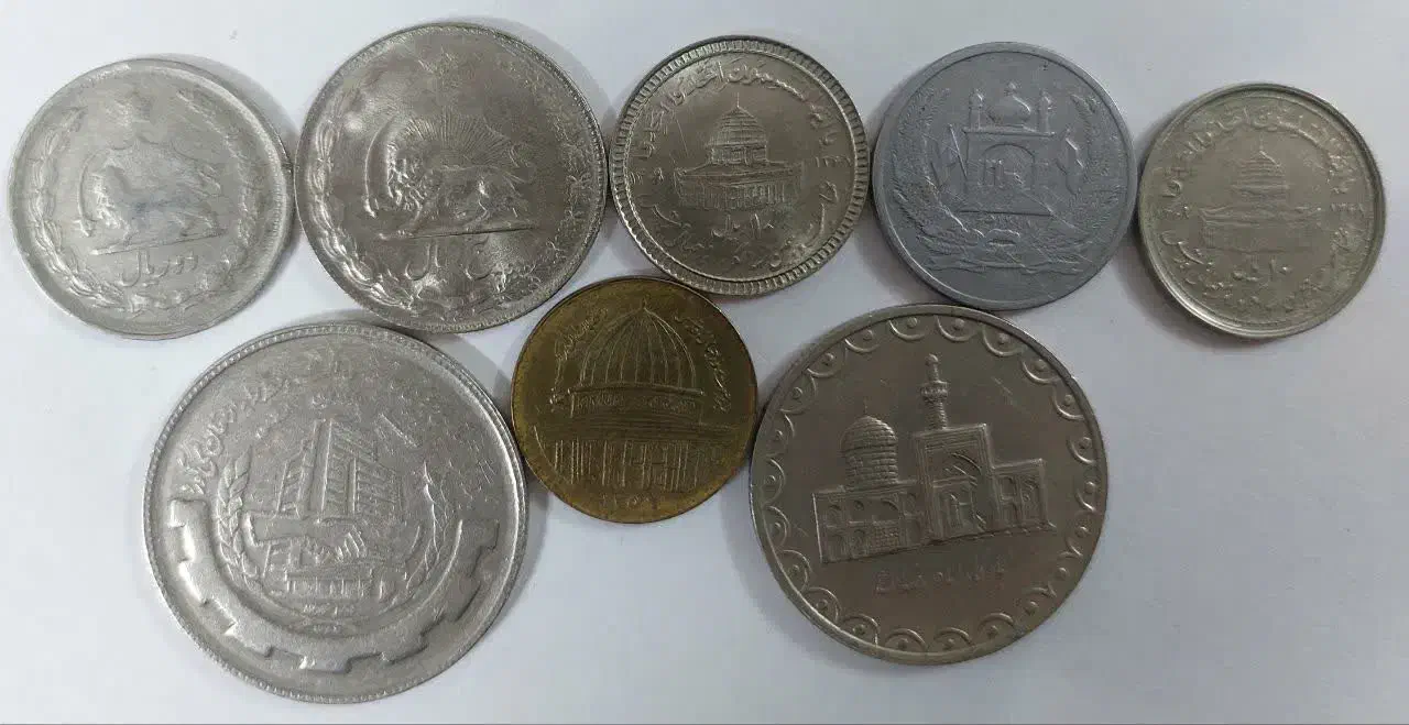 سکه قدیمی|کلکسیون سکه، تمبر، اسکناس|اصفهان, چرخاب|دیوار