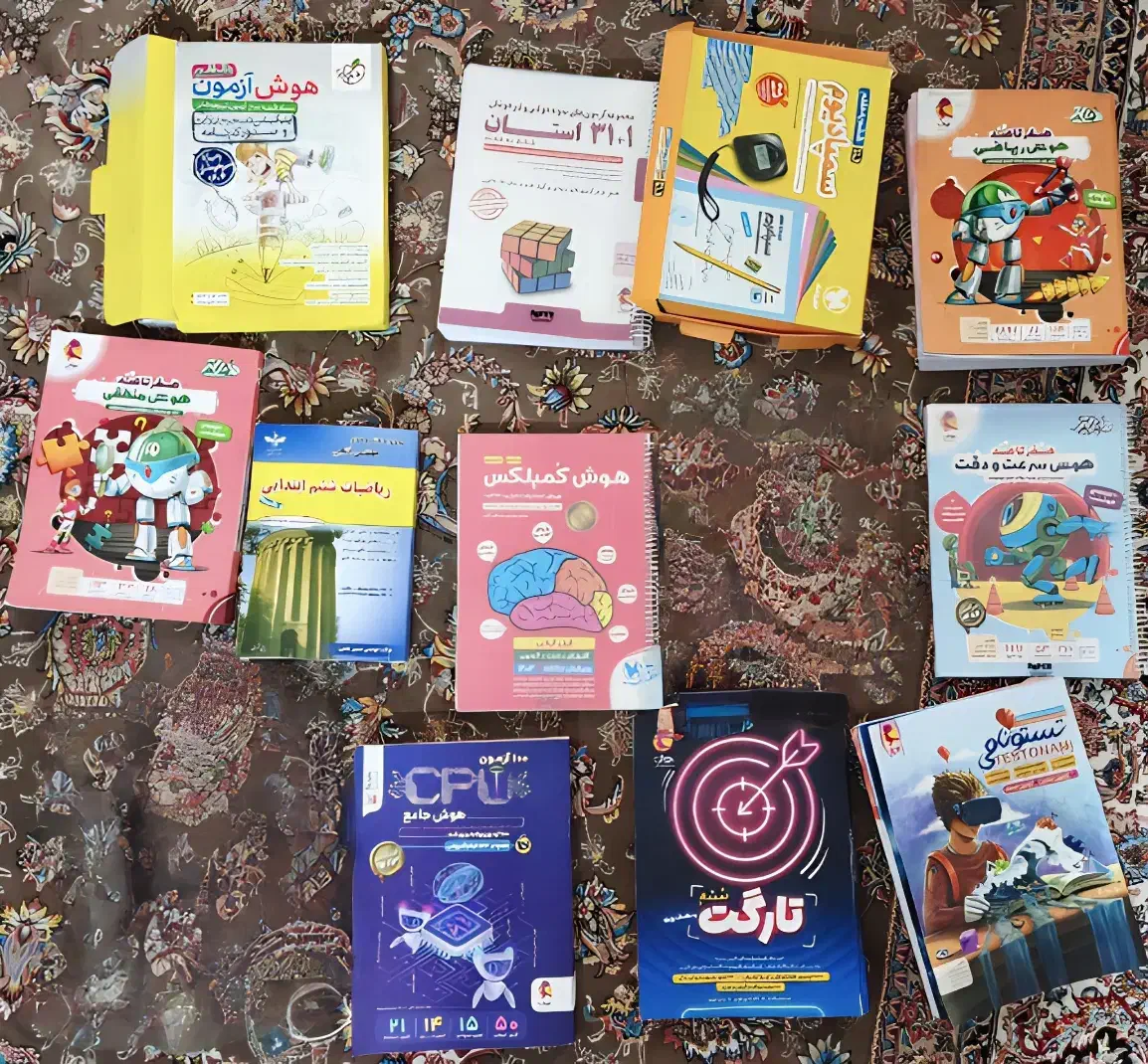 کتاب های کمک درسی تیزهوشان ششم|کتاب و مجله آموزشی|یزد, |دیوار