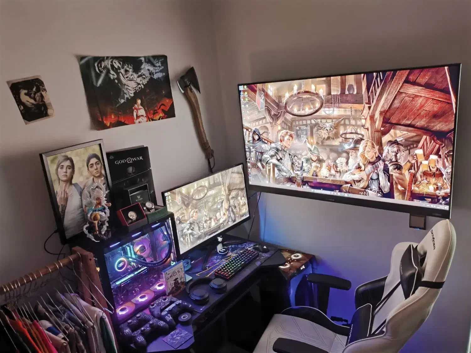 سیستم گیمینگ|رایانه رومیزی|رامسر, |دیوار