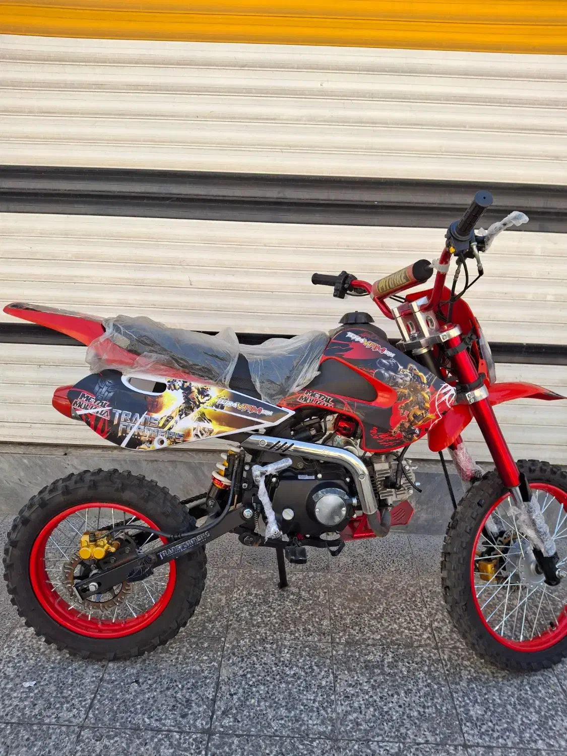 هندا125مینی کراس مسابقه ای خانگی استارتی درحدصفر|موتورسیکلت|اهواز, یوسفی|دیوار