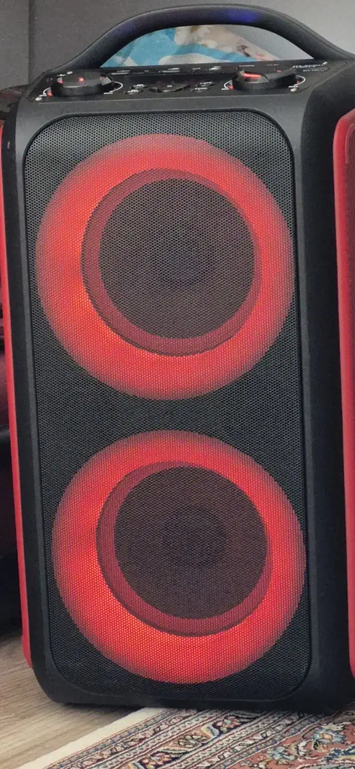 اسپیکر Maxeeder عروسک بیس دار و رقص نور|پخش‌کننده همراه|تهران, شهرک خرازی|دیوار