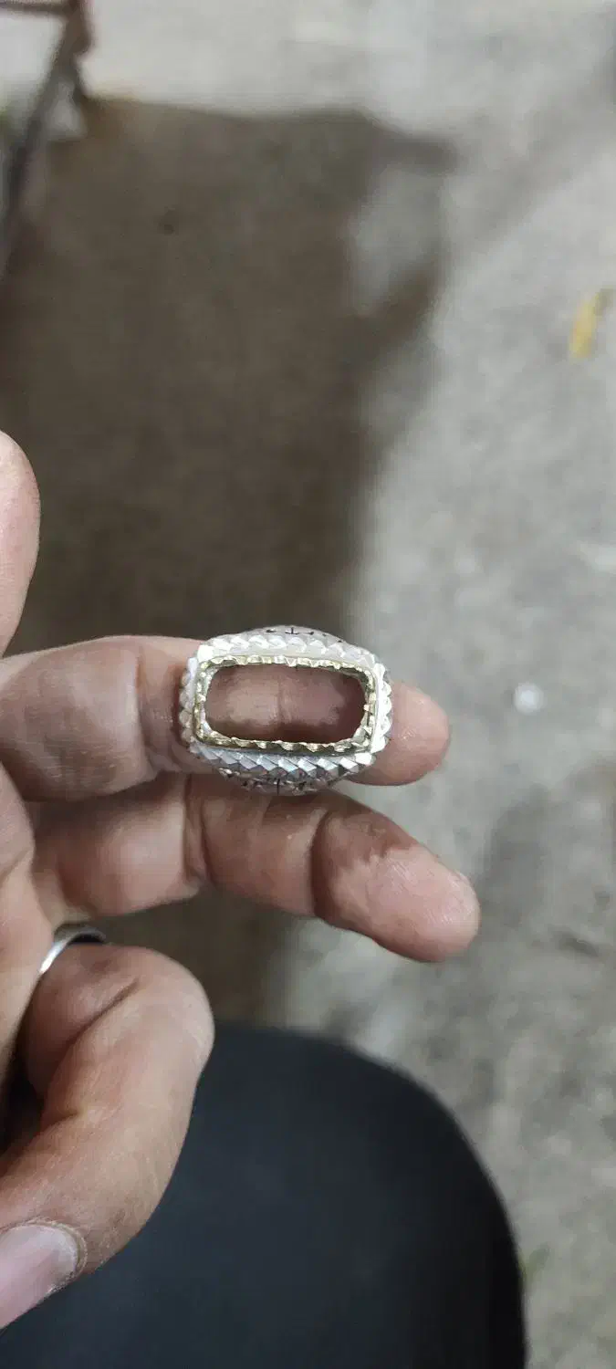 انگشترنقره بدون نگین|بدلیجات|تربتحیدریه, بی بی حسنیه|دیوار