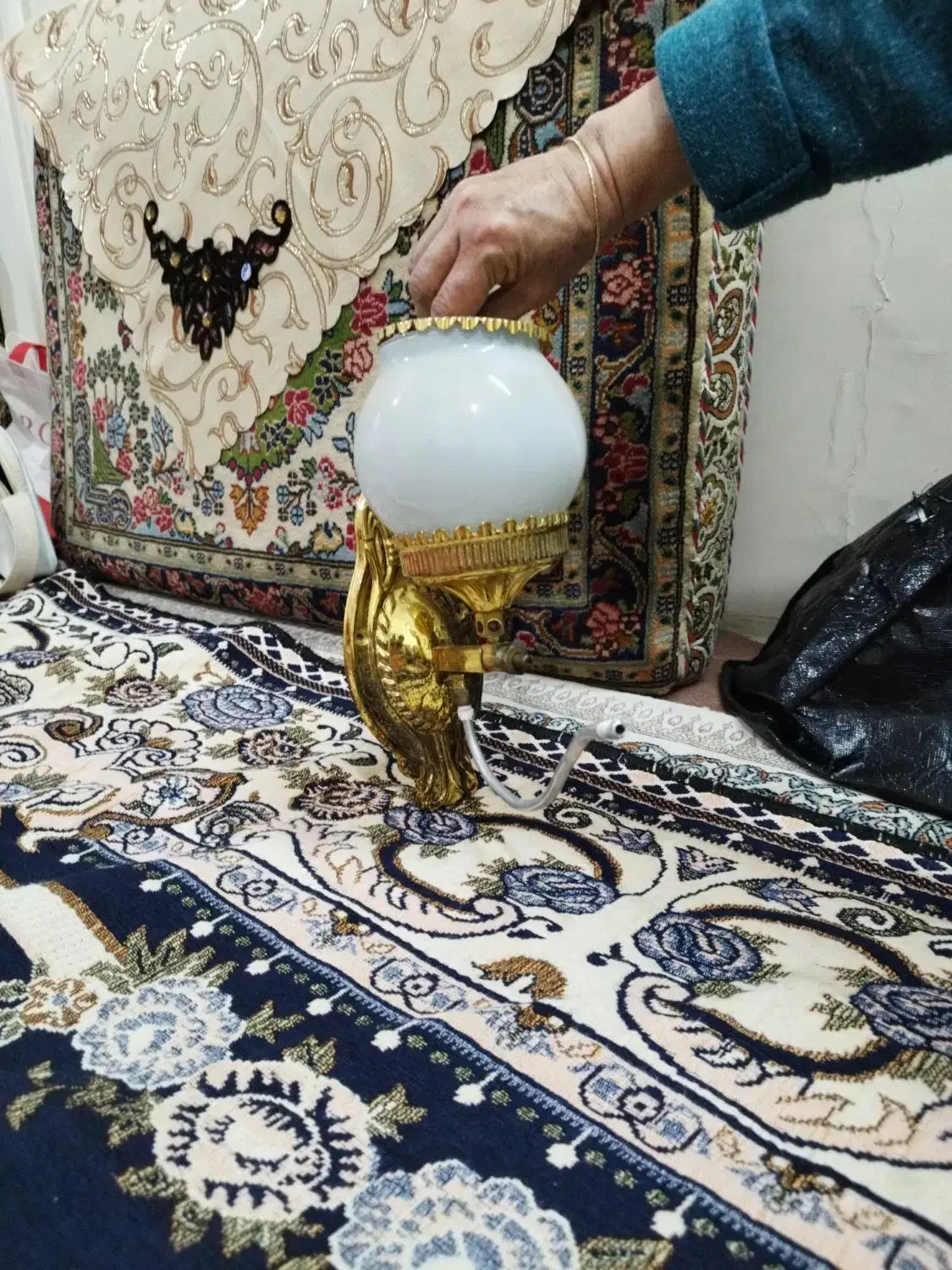 روشنایی|لوستر و چراغ آویز|همدان, |دیوار