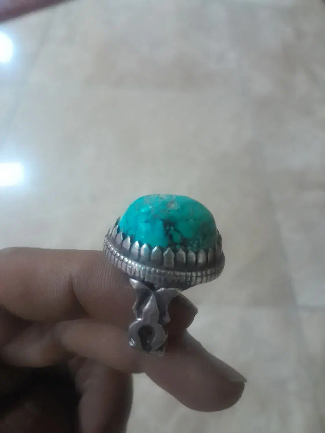 انگشتر فیروزه اصل نیشابور فروشی یا|جواهرات|شهریار, ابراهیمآباد|دیوار