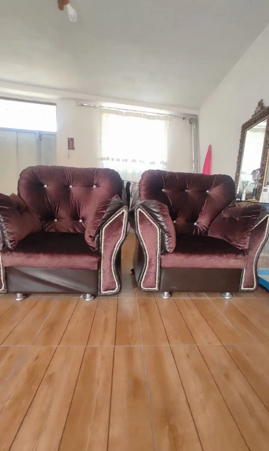 *فروش فوری مبل و میز غذاخوری*|مبلمان خانگی و میز عسلی|فومن, |دیوار