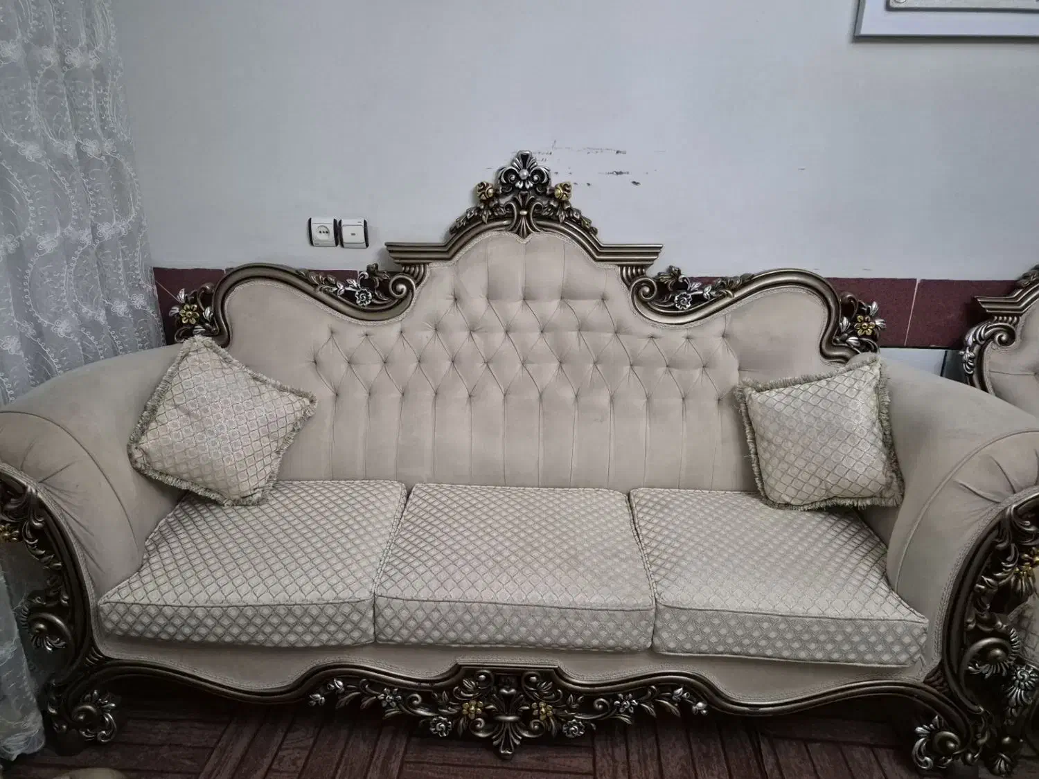 مبل ۷نفره|مبلمان خانگی و میز عسلی|تاکستان, |دیوار