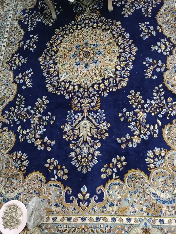 فرش دوازده متری ریز بافت کرمان|فرش|اراک, |دیوار