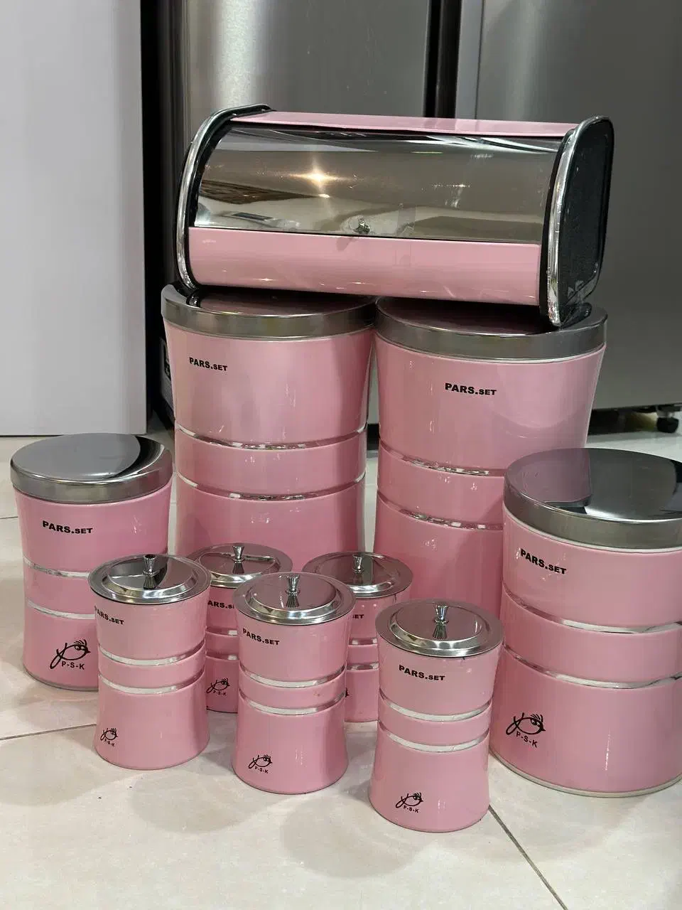 سرویس آشپزخانه ۱۰ پارچه استیل|ظروف نگهدارنده، پلاستیکی، یکبارمصرف|مشهد, الهیه|دیوار