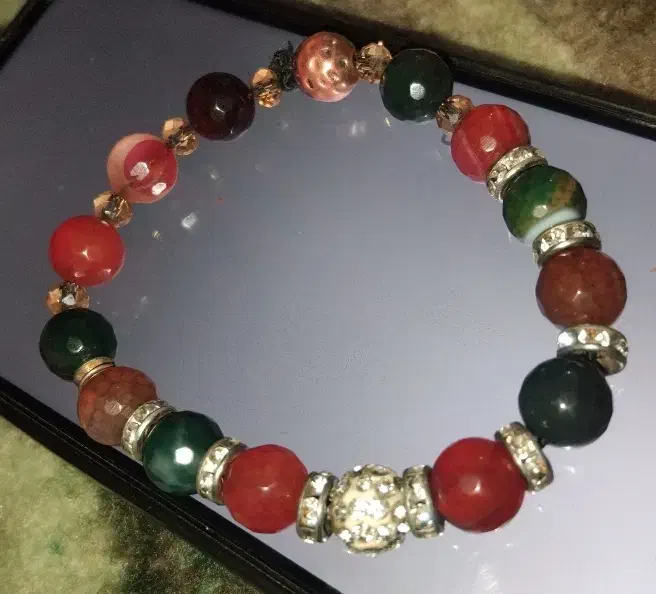 دستبند عقیق ۱۳ مهره|کلکسیون اشیاء عتیقه|آمل, |دیوار