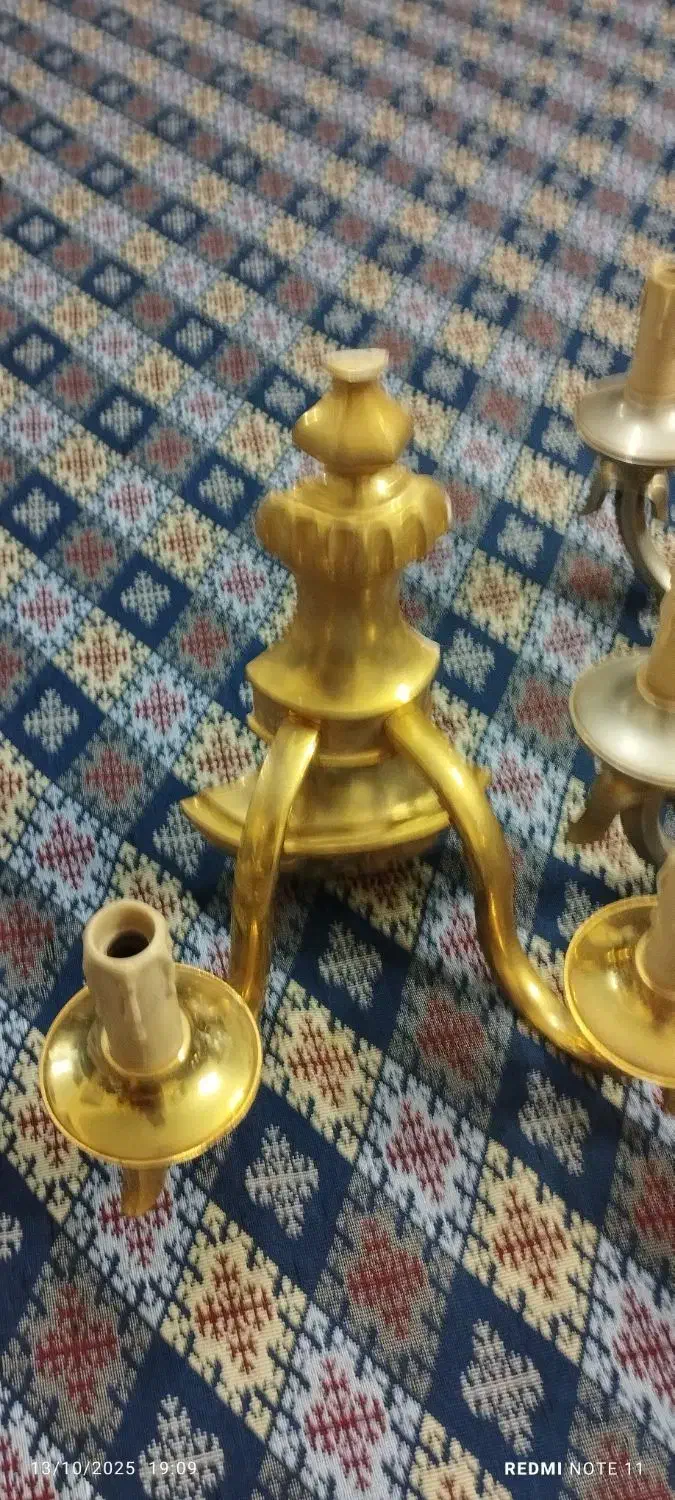 دو عدد لوستر فرانسوی هشت شاخه وشش شاخه|لوستر و چراغ آویز|کرج, گلشهر|دیوار
